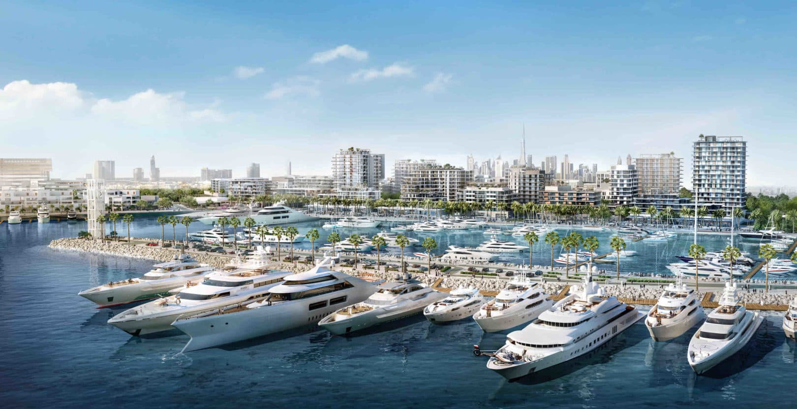 Rashid Yachts & Marina community in Dubai, UAE