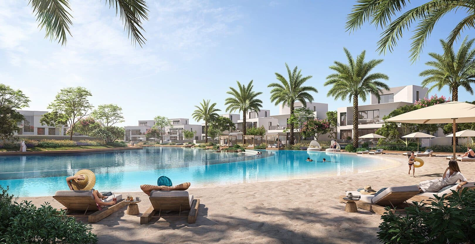 The Oasis community in Dubai, UAE