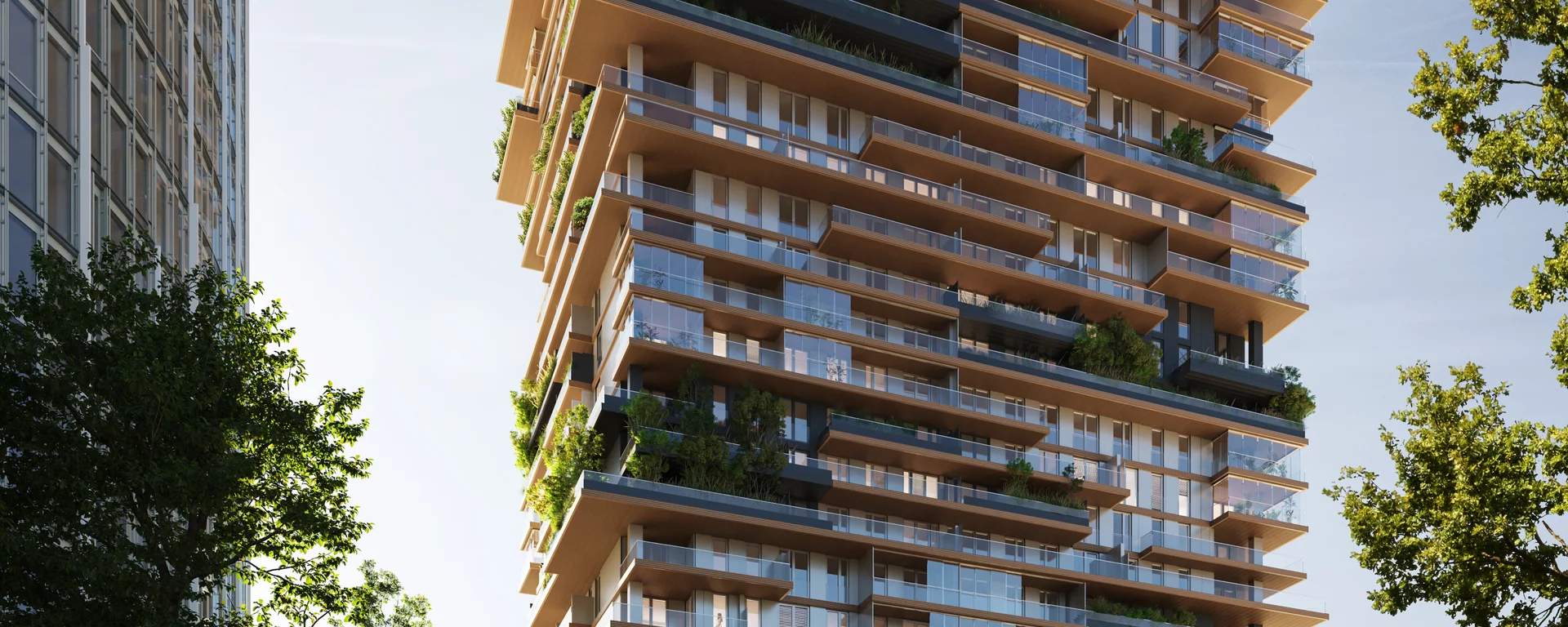 Grünblick, Viertel Zwei in Vienna, Austria by Value One
