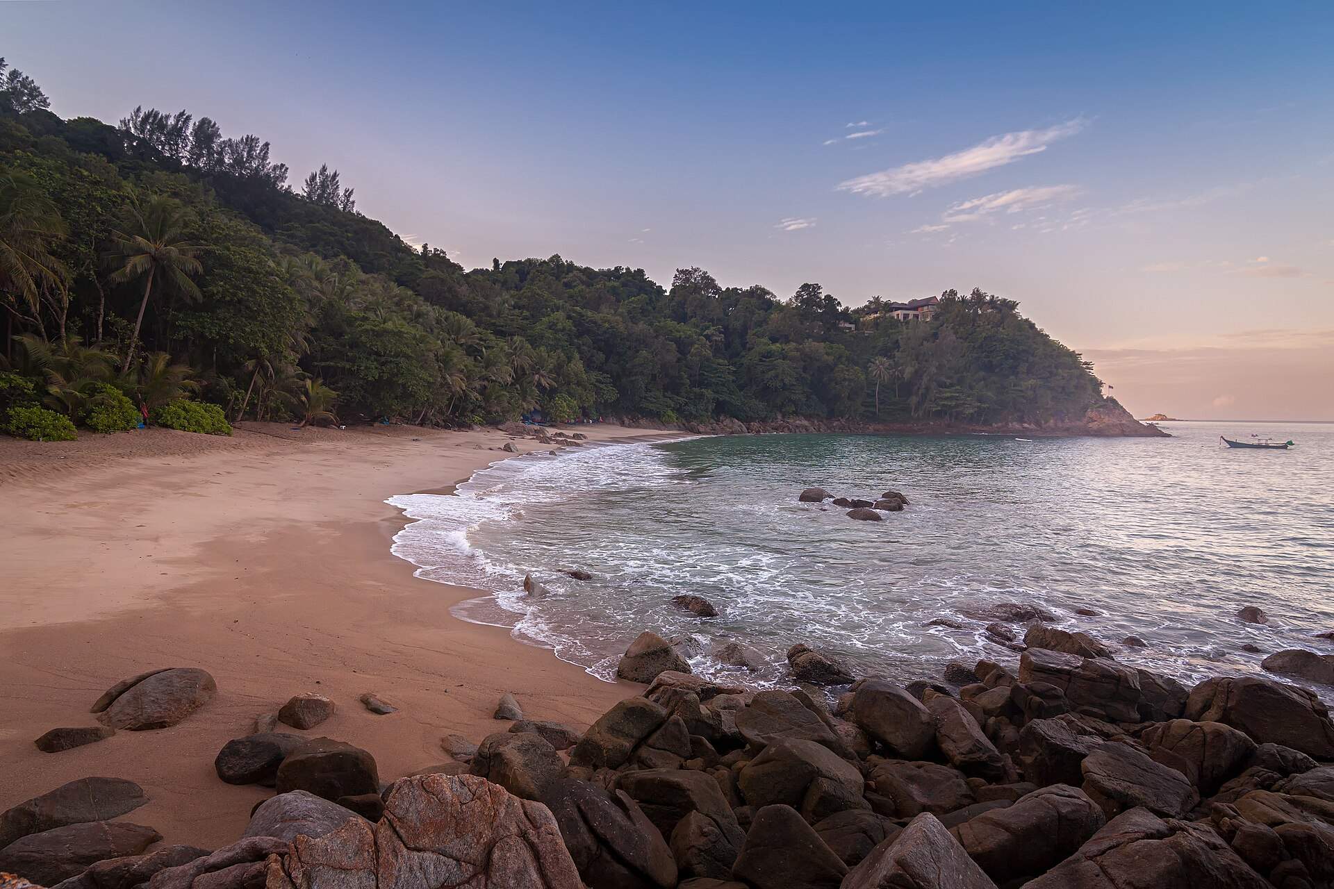 Banana Beach, Phuket, at sunrise